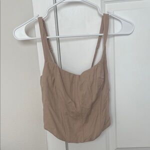 Abercrombie & Fitch Corset Tank Top
